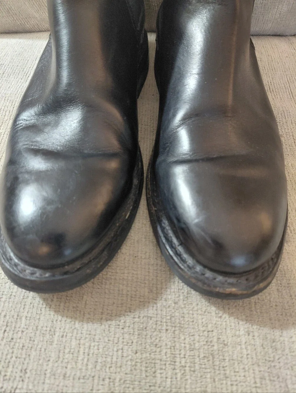 Thursday Boot Company Men's Black Leather Chelsea Ankle Boots Size 8